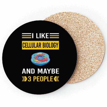 Discover 3 People Cell Cellular Biology Biologist Coasters