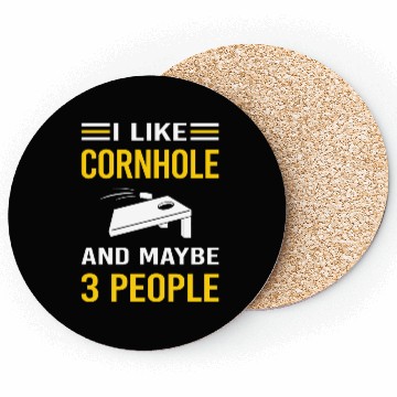 Discover 3 People Cornhole Coasters