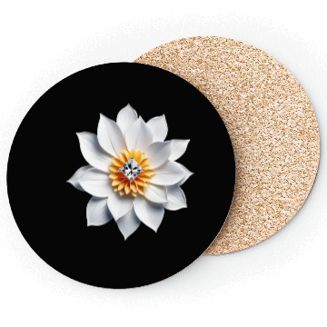 Discover Diamond Blossom Coasters