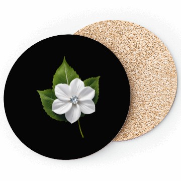 Discover Jewel-Adorned Blossom Coasters