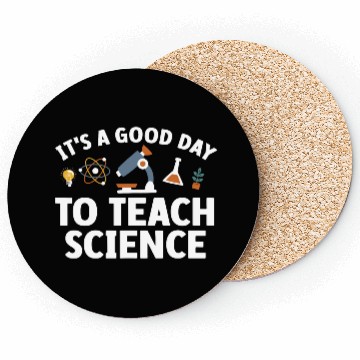 Discover Funny Science Teacher Men Women Nerd Physics Teach Coasters