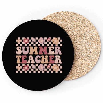 Discover Summer teacher Coasters