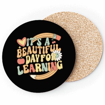 Discover Teacher Smile Face Coasters