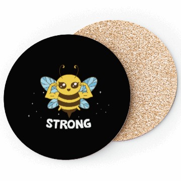 Discover Bee Strong Coasters