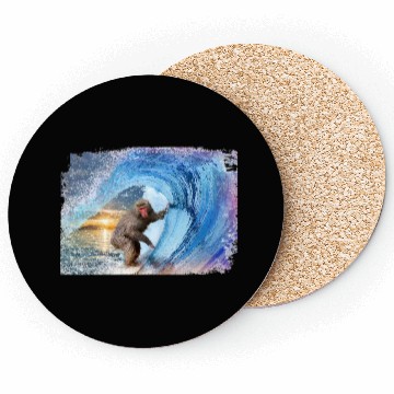 Discover surfer monkey Coasters