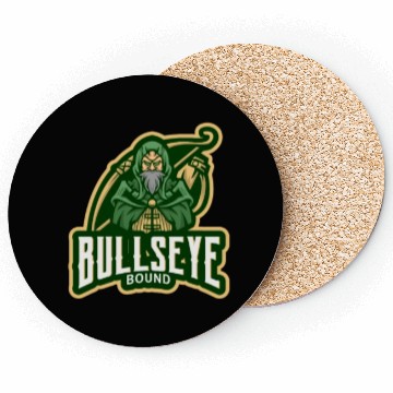 Discover Bullseye Bound archery Coasters