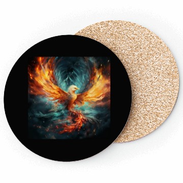 Discover Cosmic Phoenix Coasters