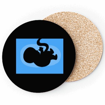 Discover Baby Ultrasound Medical Doctor Coasters