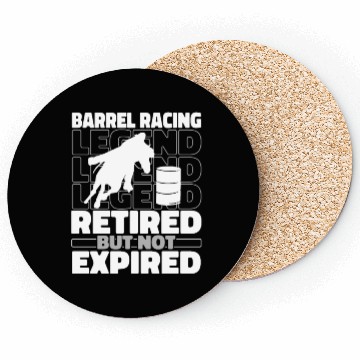 Discover Horse Barrel Racing Retiree Coasters