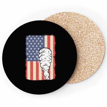 Discover Storm Chasing USA Videographer Gift Coasters