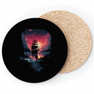 Discover Ice Sailing Iceboat Racing Ice Sailor Winter Coasters