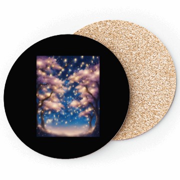 Discover Cherry Blossom Tree Party Coasters