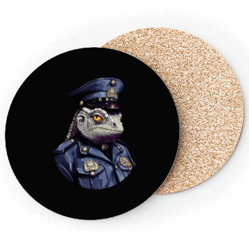 Discover Chameleon police Coasters