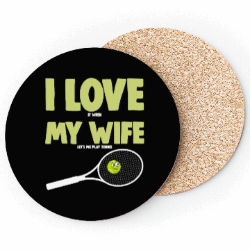 Discover I love My Wife Coasters