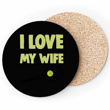 Discover I love My Wife Coasters