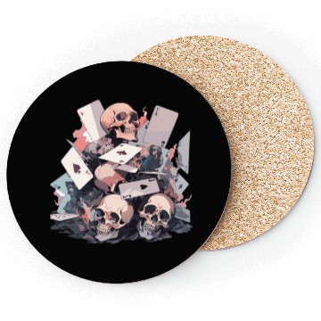 Discover Poker Poker Player Casino Card Card Game Poker Coasters