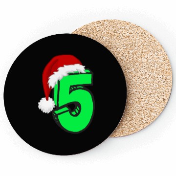 Discover Christmas Gift Number 5 - Five Years Old Coasters