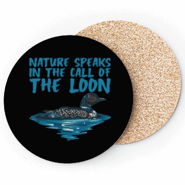Discover Nature Speaks In The Call Of The Loon 2 Coasters