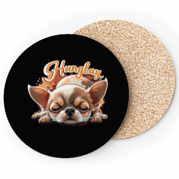 Discover Chihuahua Sleep All-Day : Hunglay Coasters