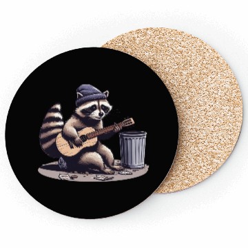 Discover The musical raccoon Coasters