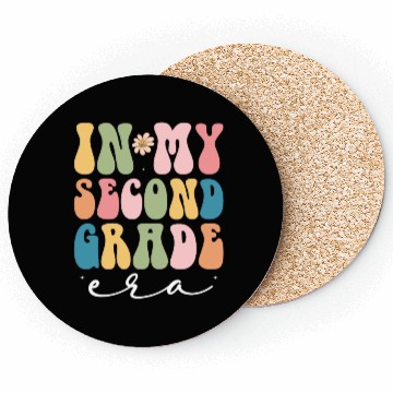 Discover In My Second Grade Era Back To School 2nd Grade Coasters