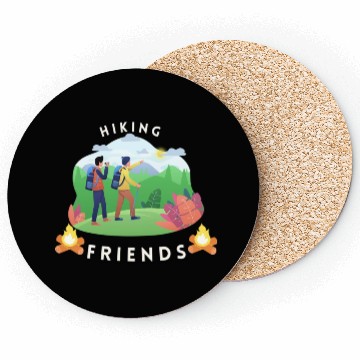 Discover Hiking Friends Coasters