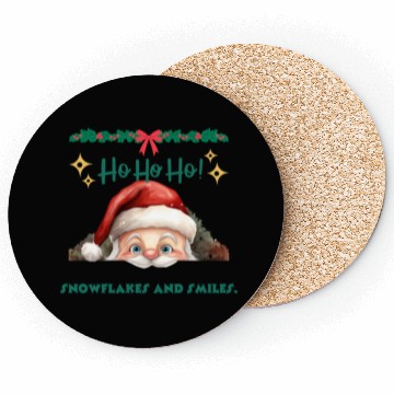 Discover Snowflakes and Smiles! Coasters
