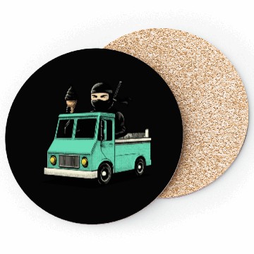 Discover Ice Cream Ninja Coasters
