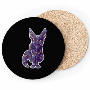 Discover dark fox Coasters