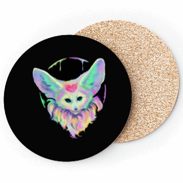 Discover head fox Coasters