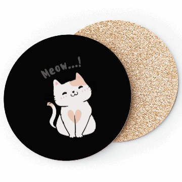 Discover Meow....))) Coasters