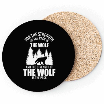 Discover Werewolf Animal Nature Predator Coasters