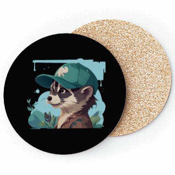 Discover Cool Racoon Coasters