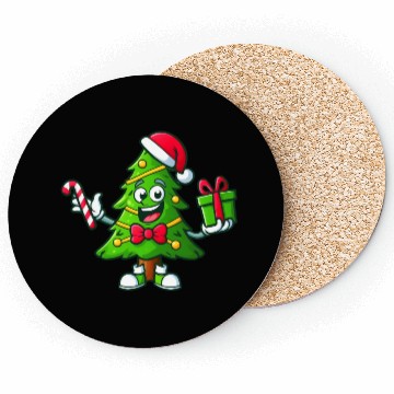 Discover Funny green tree Coasters