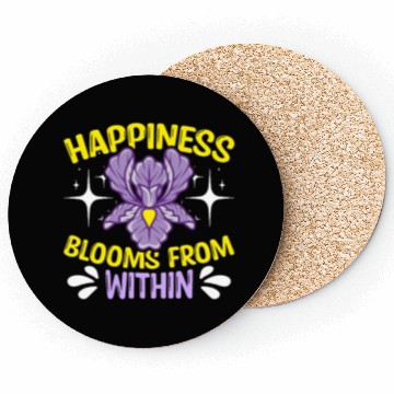 Discover Orchids Happiness Blooms From Within Orchid Grower Coasters