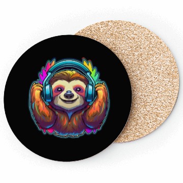 Discover Happy Sloth Coasters
