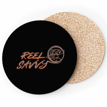Discover REEL SAVVY ORANGE/GRY Coasters