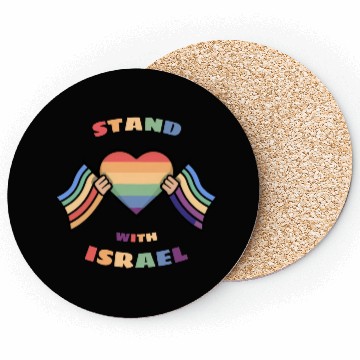 Discover LGBTQ community STANDS WITH ISRAEL Coasters