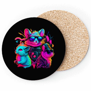 Discover Pocket-Sized Joy: Hamster Haven Coasters