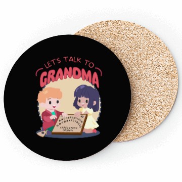 Discover Let's Talk to Grandma Coasters