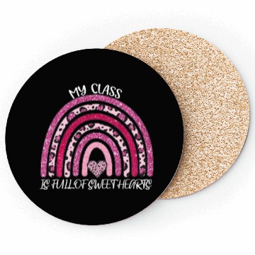 Discover Full Of Sweethearts For Teacher Valentines Day Coasters