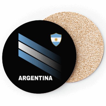 Discover Argentina Sunflower Flag Argentina Soccer Lover Coasters
