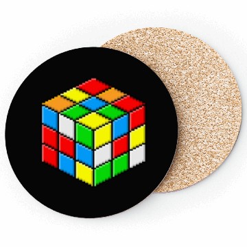 Discover rubiks cube Coasters
