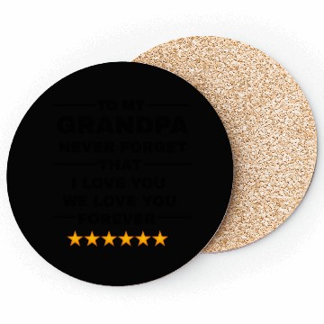 Discover Gift: The family and grandchildren love Grandpa Coasters