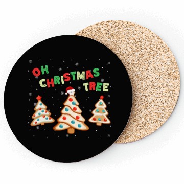 Discover Oh Christmas Tree Cakes Lovers Debbie Becky Jen Coasters