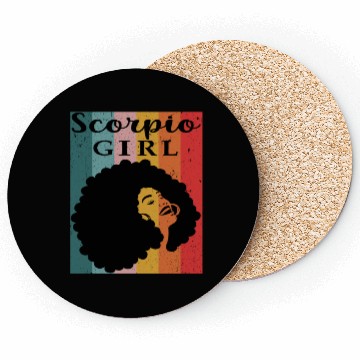 Discover scorpio girl Zodiac Sign Astrology Horoscope Star Coasters