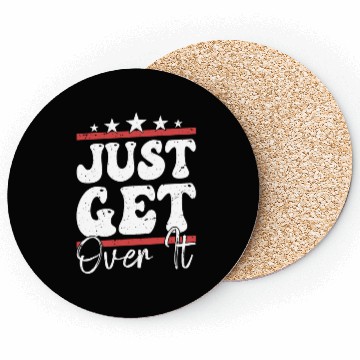 Discover Just Get Over It Riding Girl Horseback Coasters