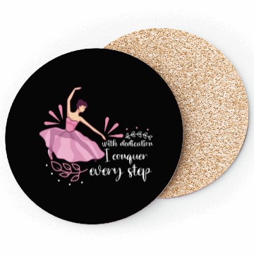 Discover Ballet Ballerina Dance Dancer Dancing Ballet Gift Coasters