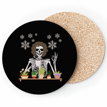 Discover Skeleton Coffee Coasters