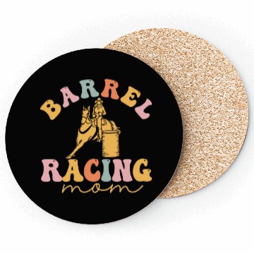 Discover Groovy Barrel Racer Rodeo Horse Coasters